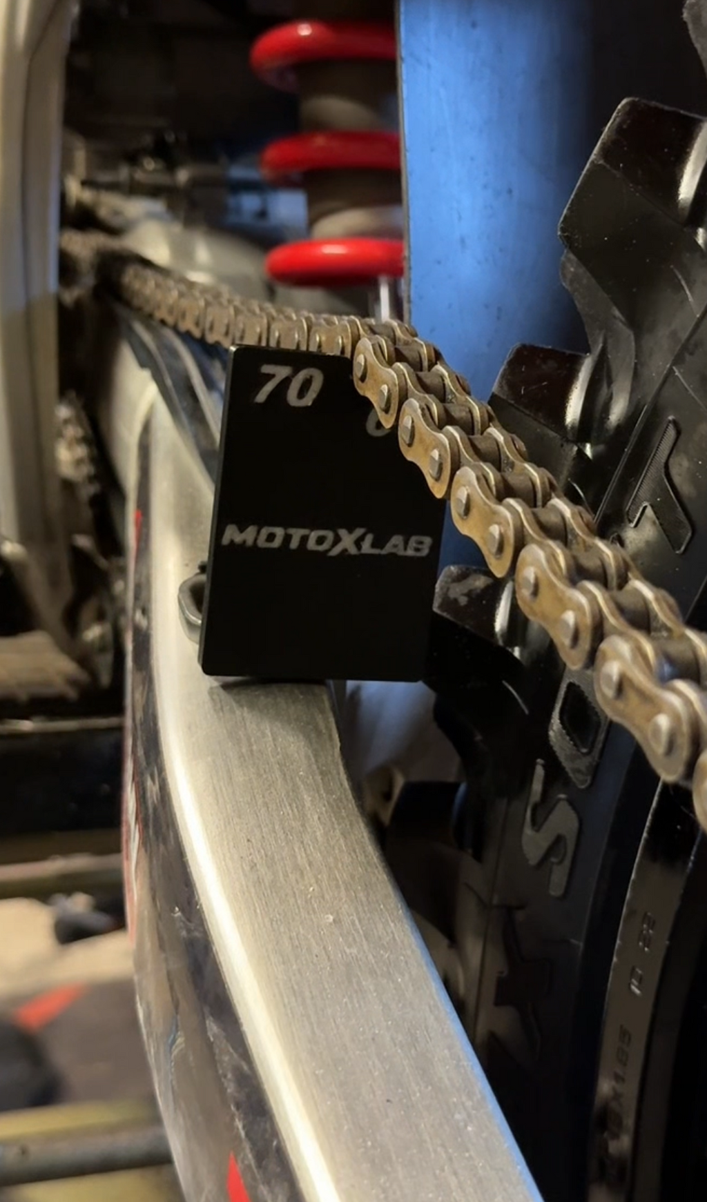 MotoXLab Chain Gauge Tool (HONDA/KAWASAKI/YAMAHA)